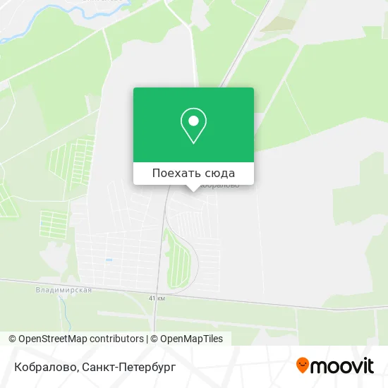 Карта Кобралово