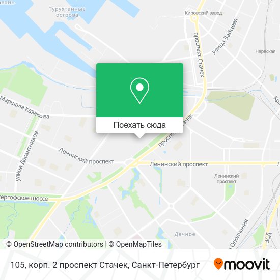 Карта 105, корп. 2 проспект Стачек