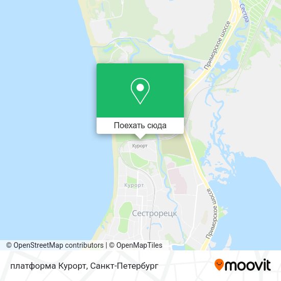 Карта платформа Курорт