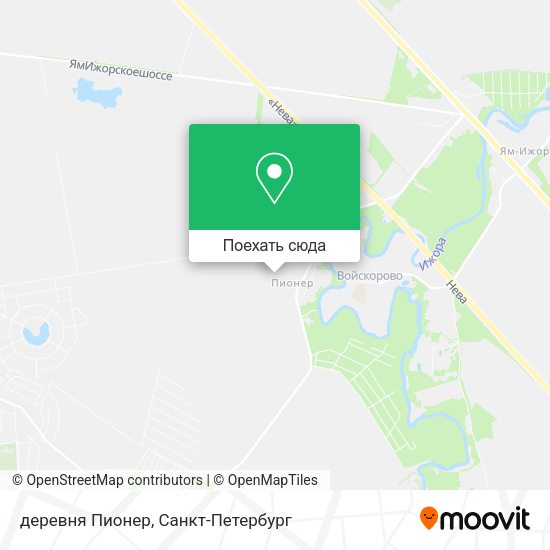 Карта деревня Пионер