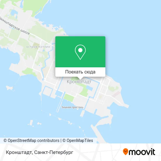 Карта Кронштадт