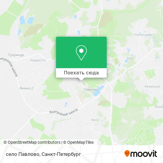 Карта село Павлово