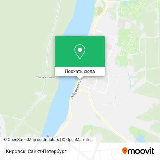 Карта Кировск
