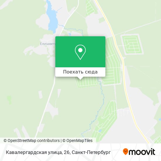 Карта Кавалергардская улица, 26