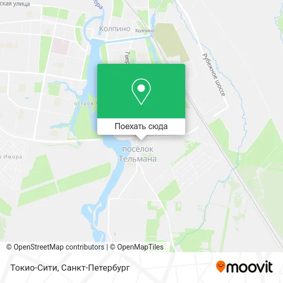 Карта Токио-Сити