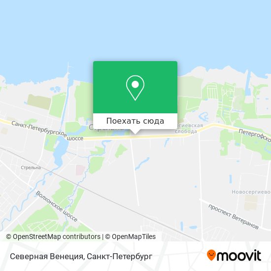 Карта Северная Венеция