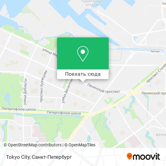 Карта Tokyo City
