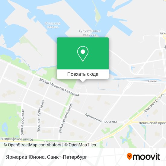 Карта Ярмарка Юнона