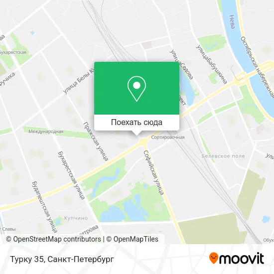 Карта Турку 35