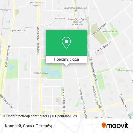 Карта Колизей