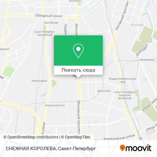 Ул королева спб карта