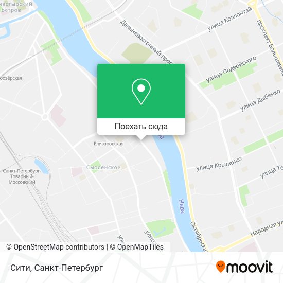 Карта Сити