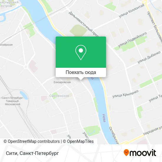 Карта Сити