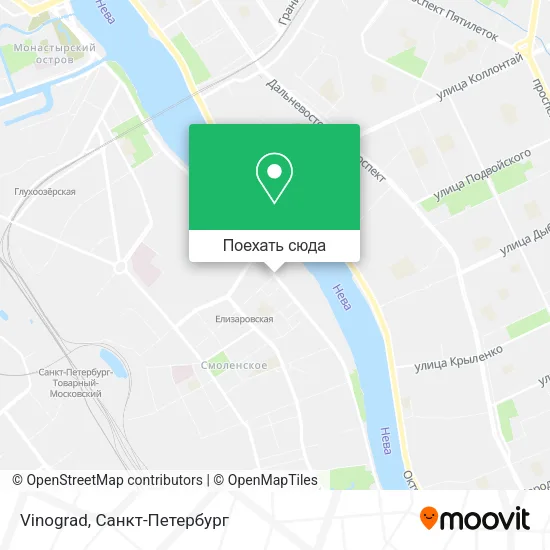 Карта Vinograd