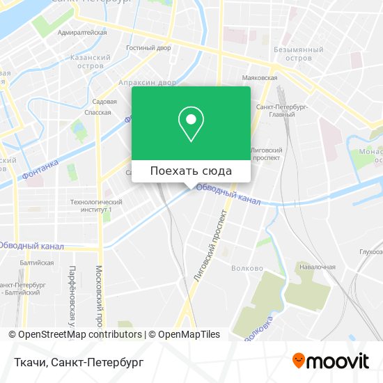 Карта Ткачи