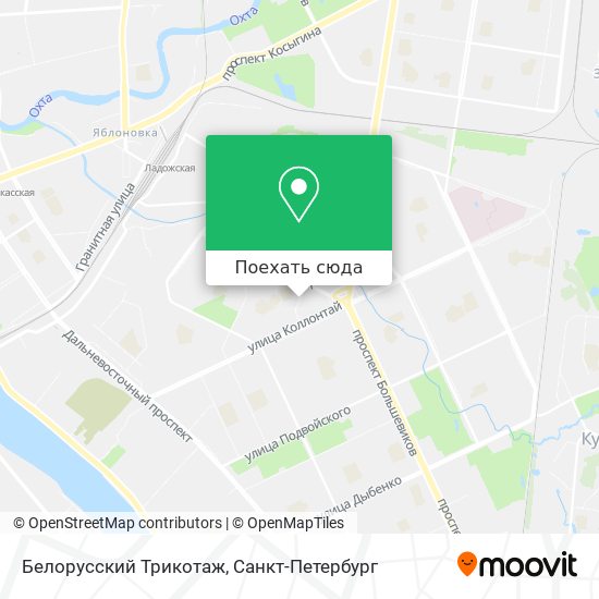 Карта Белорусский Трикотаж