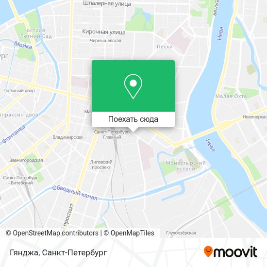 Карта Гянджа