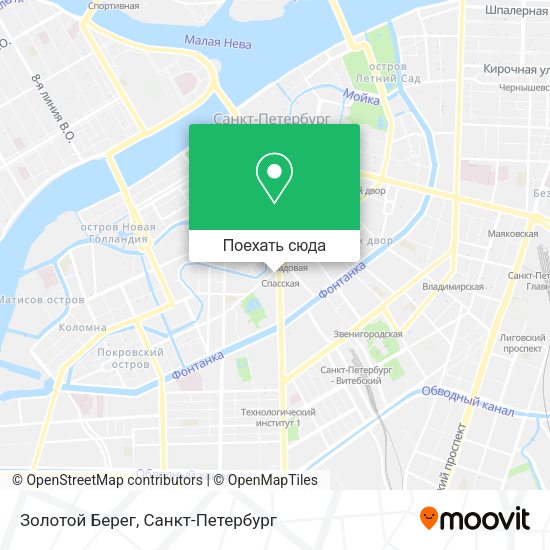 Карта Золотой Берег