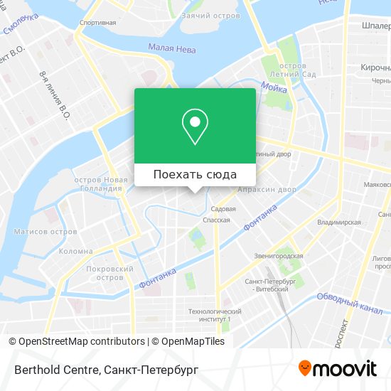 Карта Berthold Centre