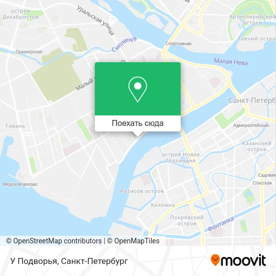 Карта У Подворья
