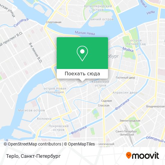 Карта Teplo