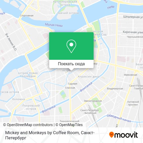 Карта Mickey and Monkeys by Coffee Room