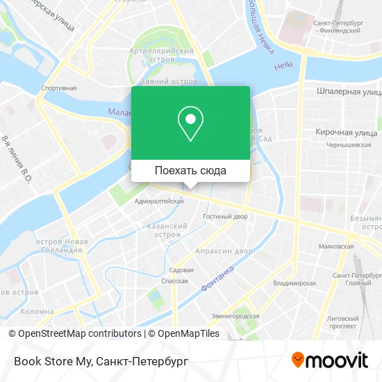 Карта Book Store My