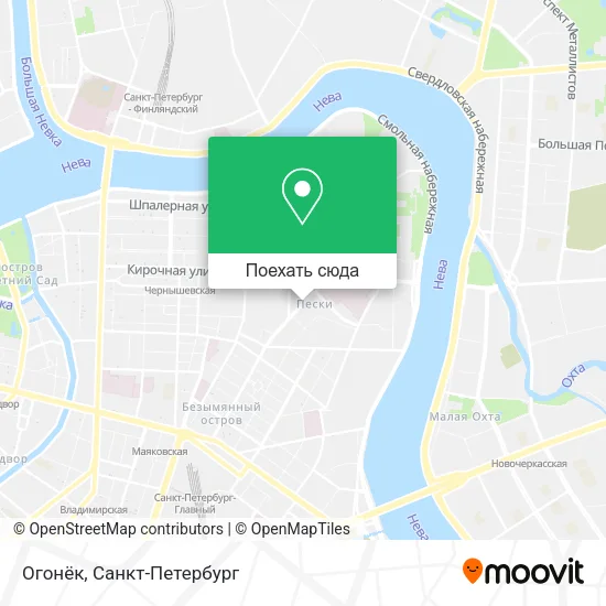 Карта Огонёк