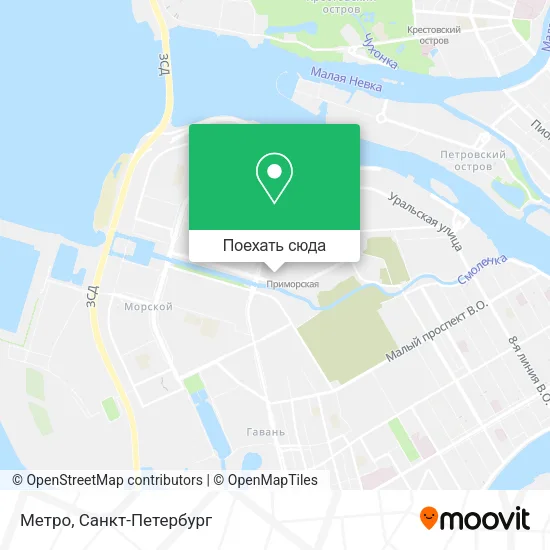 Карта Метро