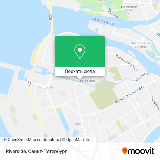 Карта Riverside