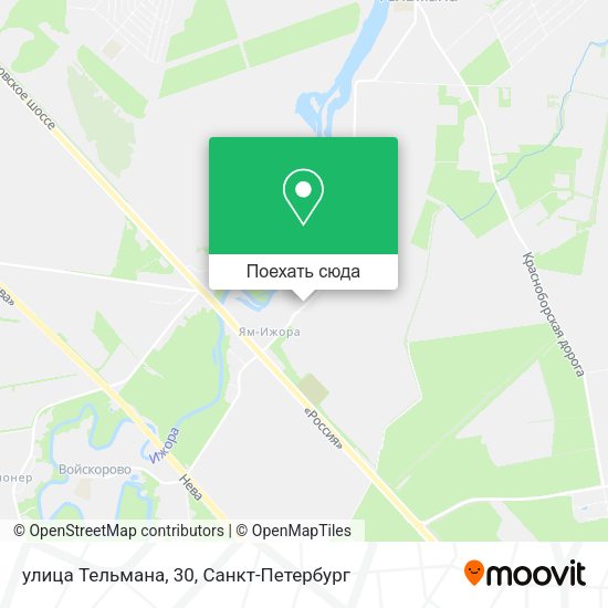 Карта улица Тельмана, 30
