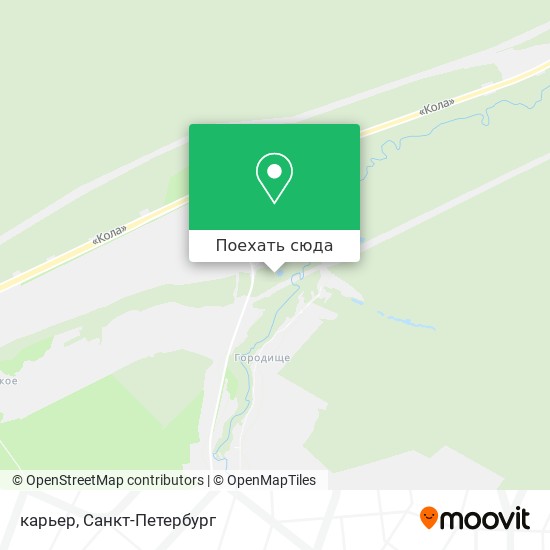 Карта карьер