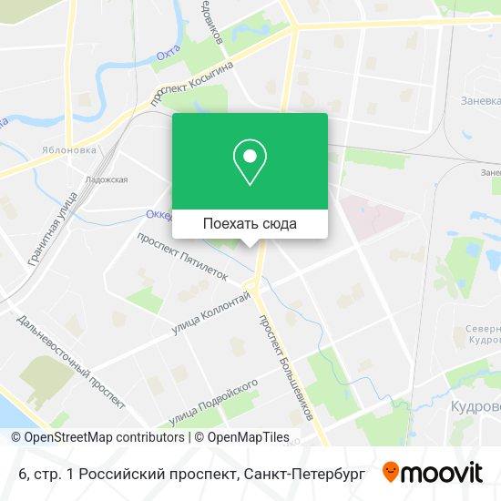 Карта 6, стр. 1 Российский проспект