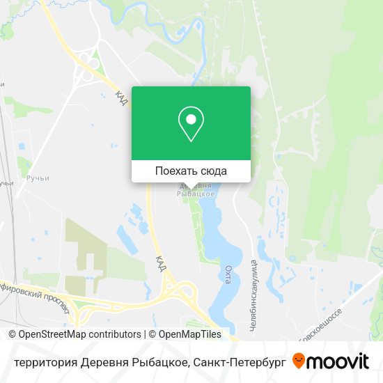 Карта территория Деревня Рыбацкое