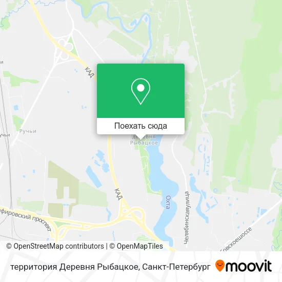 Карта территория Деревня Рыбацкое