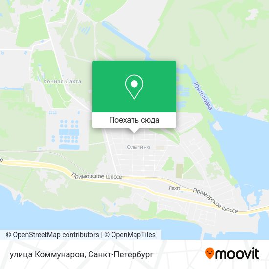 Карта улица Коммунаров