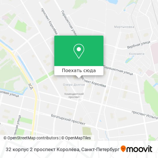 Ул королева спб карта спб