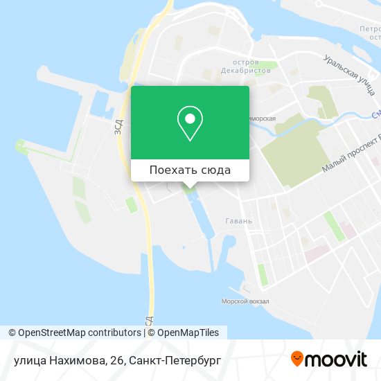 Карта улица Нахимова, 26