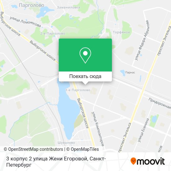 Карта 3 корпус 2 улица Жени Егоровой
