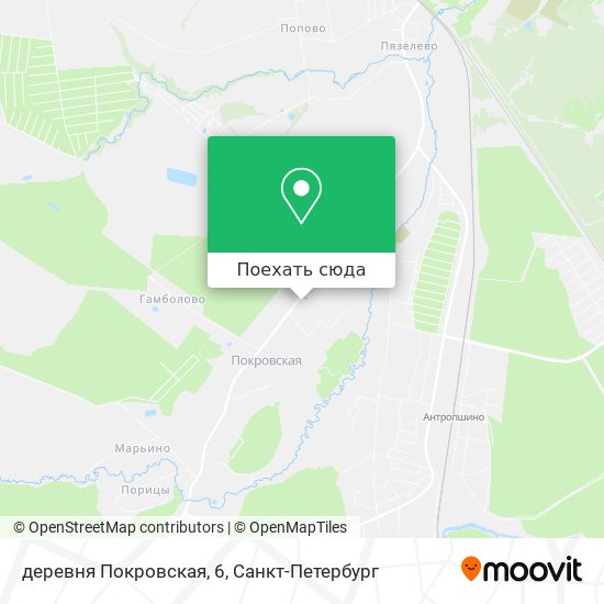 Карта деревня Покровская, 6