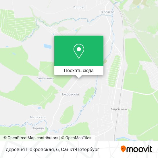Карта деревня Покровская, 6