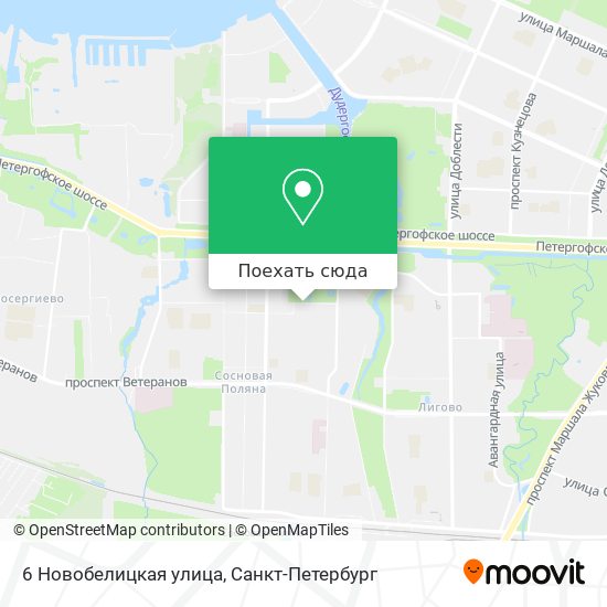Карта 6 Новобелицкая улица