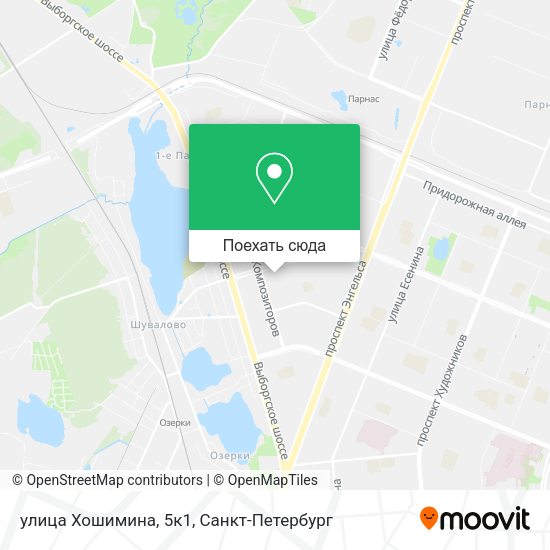 Карта улица Хошимина, 5к1