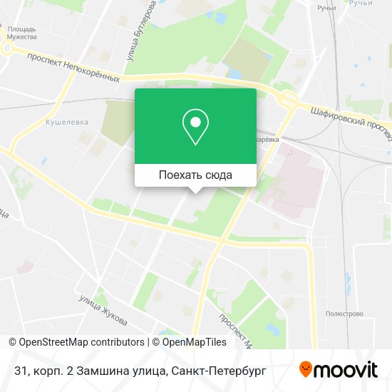 Карта 31, корп. 2 Замшина улица