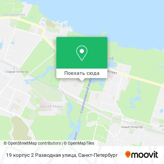 Карта 19 корпус 2 Разводная улица
