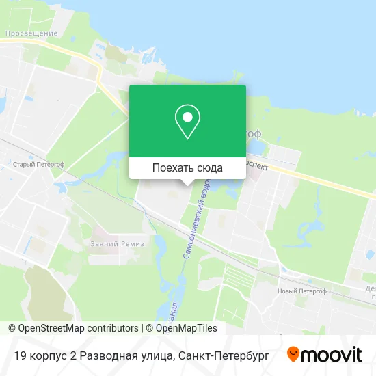 Карта 19 корпус 2 Разводная улица
