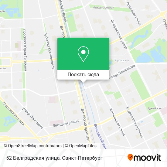 Карта 52 Белградская улица