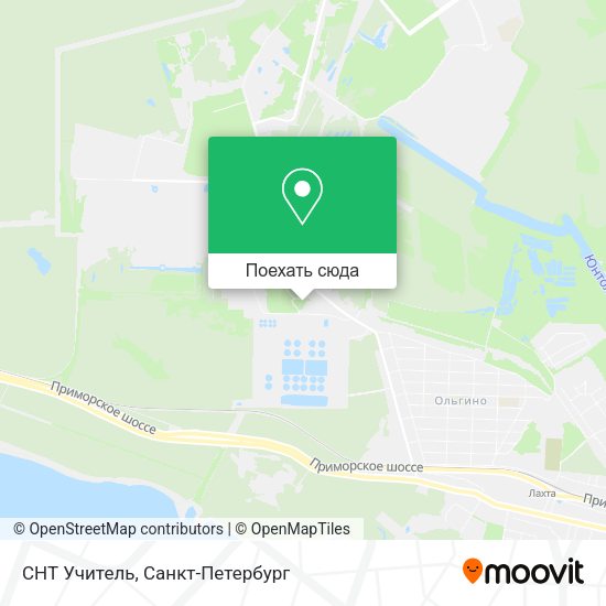 Карта СНТ Учитель