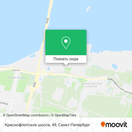 Карта Краснофлотское шоссе, 49