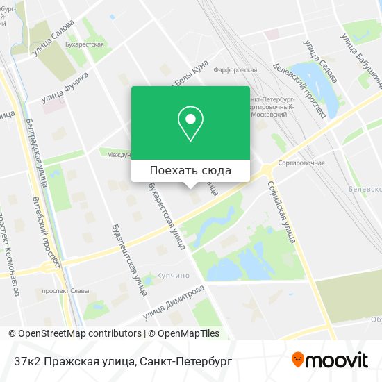 Карта 37к2 Пражская улица